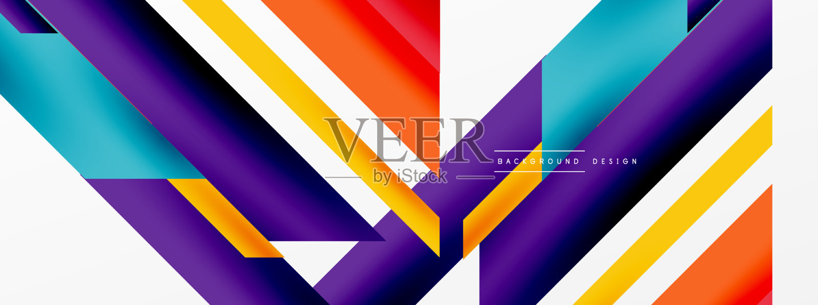 动态线条为背景壁纸的概念插画图片素材