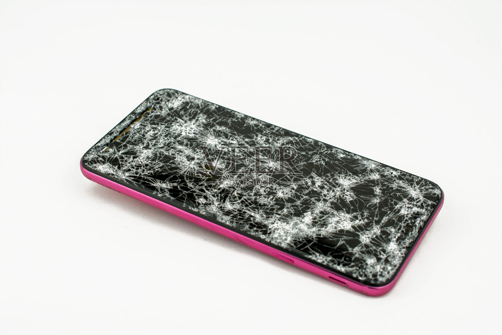 白色显示损坏的电子设备照片摄影图片