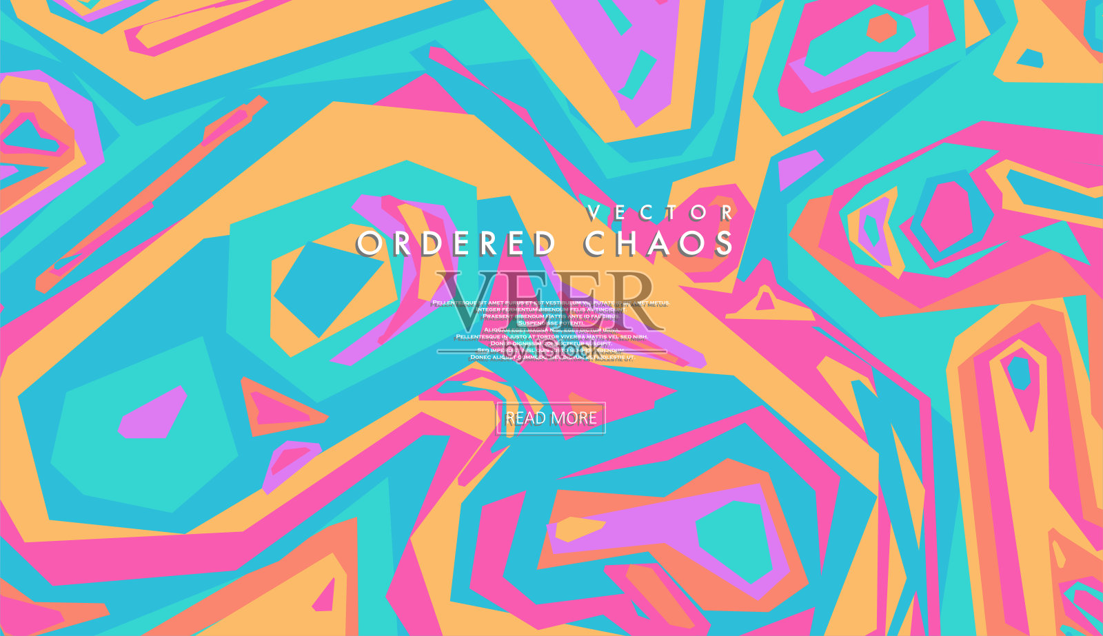 颜色线在有序的混乱的背景插画图片素材