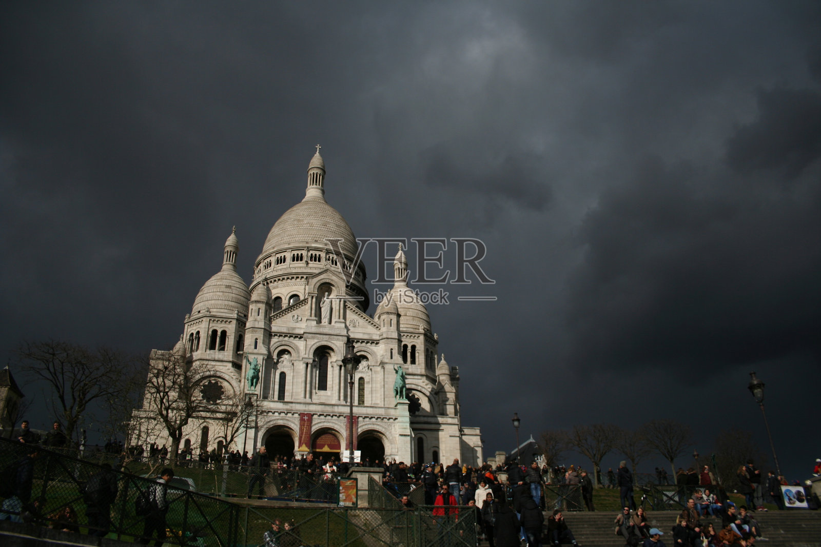 大教堂Sacré-Cœur照片摄影图片