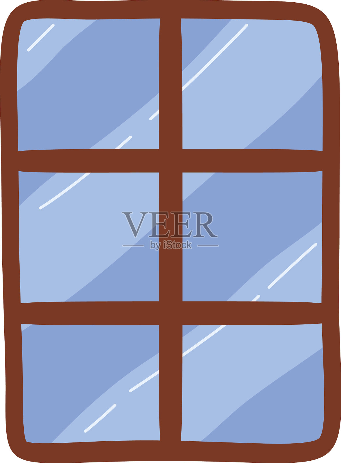 房子窗户关闭设计元素图片