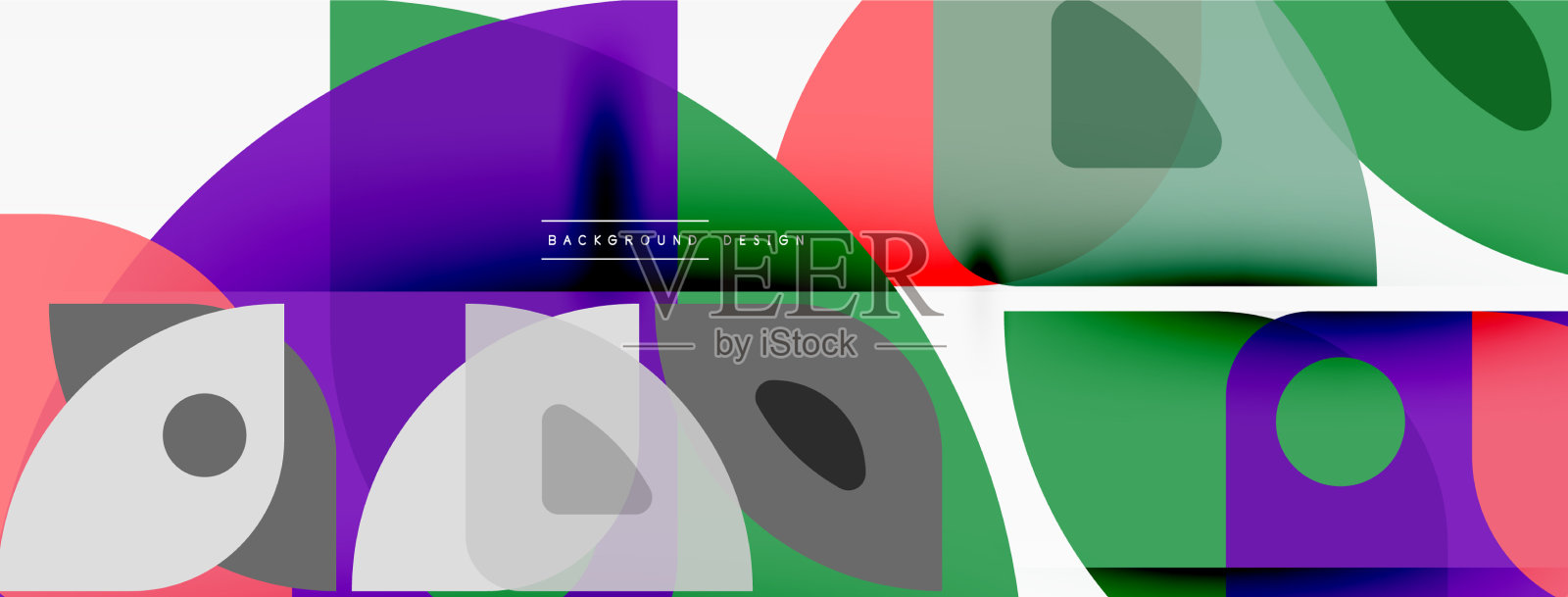 直线、正方形、圆形、三角形等几何图形插画图片素材