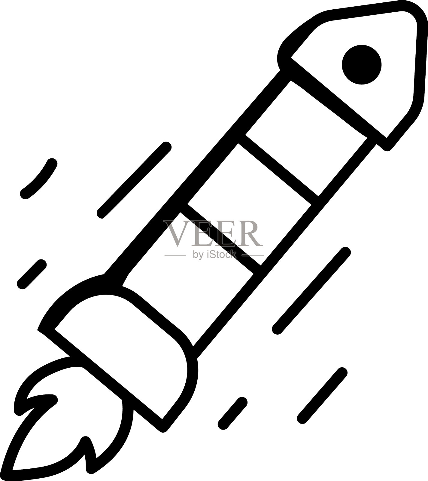 宇宙飞船插画图片素材