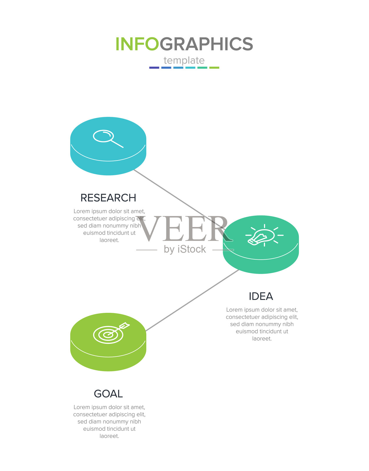 2 .垂直信息图形设计插画图片素材