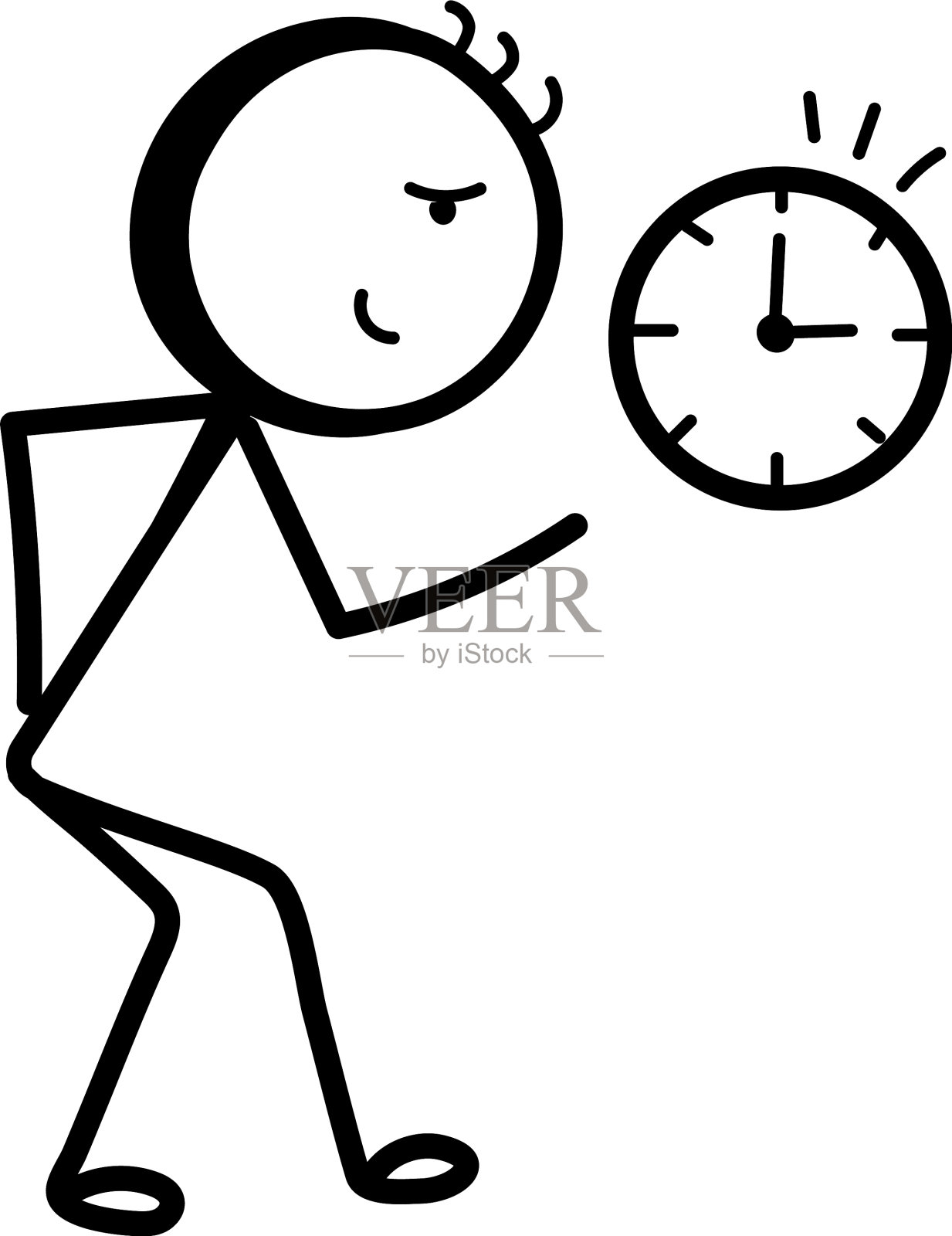 晚些时候插画图片素材