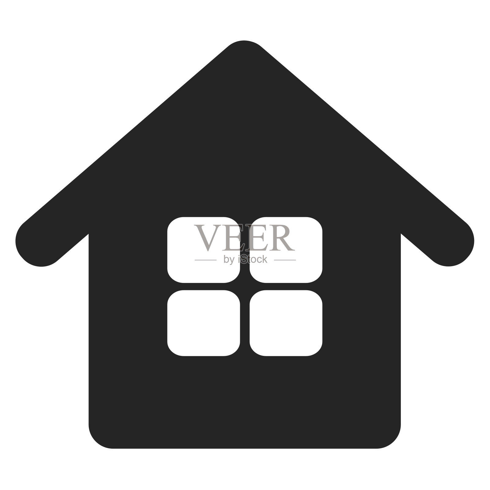 房子和家的图标符号标志图标素材