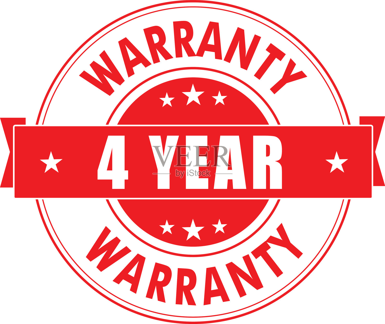 商标保修期4年设计元素图片