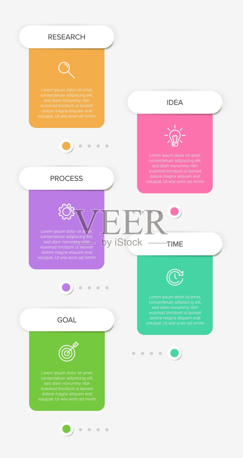 带有图标和3个选项或步骤的垂直信息图形设计。细线。信息图的业务概念。可用于信息图形，流程图，演示文稿，移动网站，印刷材料。插画图片素材