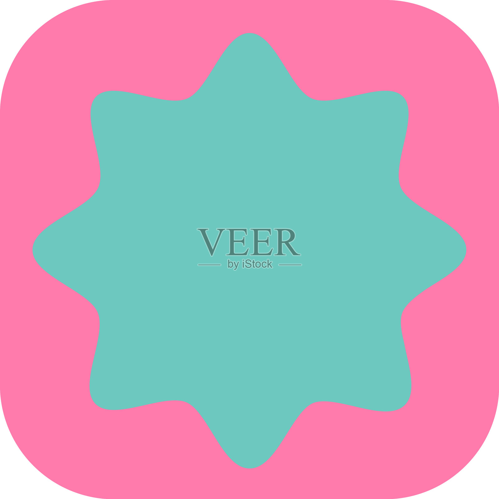 星爆星爆星形状元素图标素材