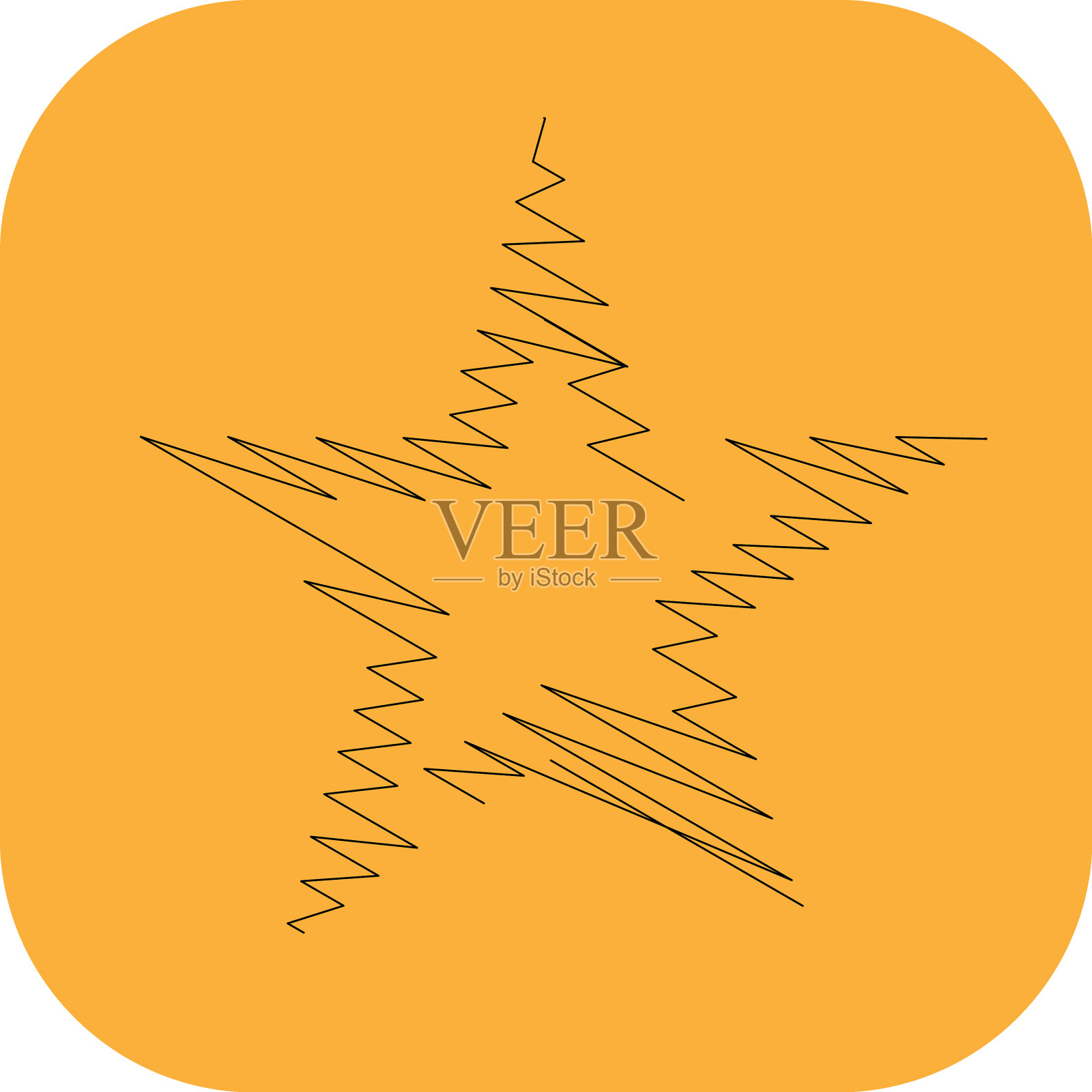 绘制星图草图线条绘制星图元素插画图片素材