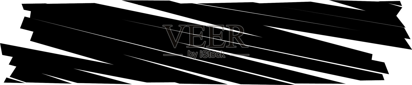 裂隙斜线断裂纹理效果元素插画图片素材