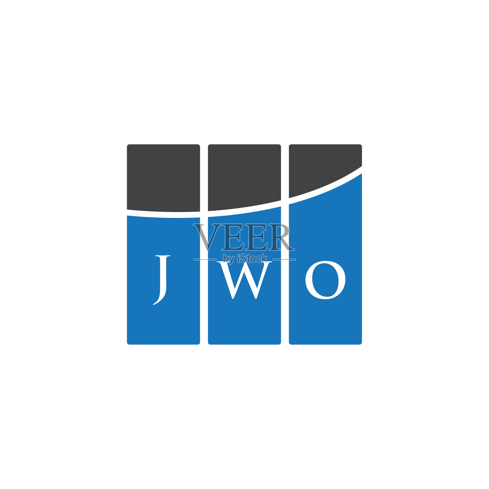 徽标设计以白色为底色插画图片素材