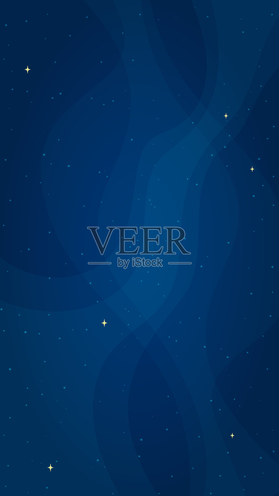 星空垂直矢量背景插画图片素材