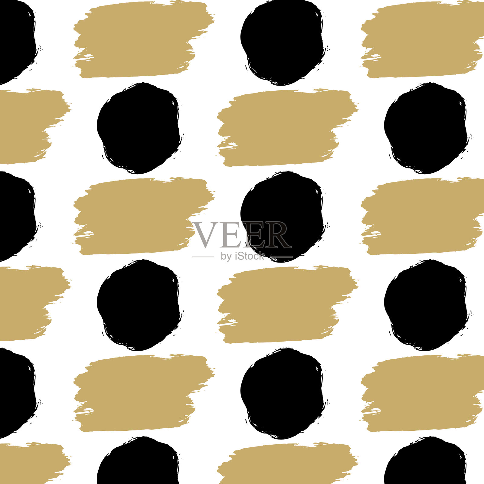 手绘图案与极简的创意插画图片素材