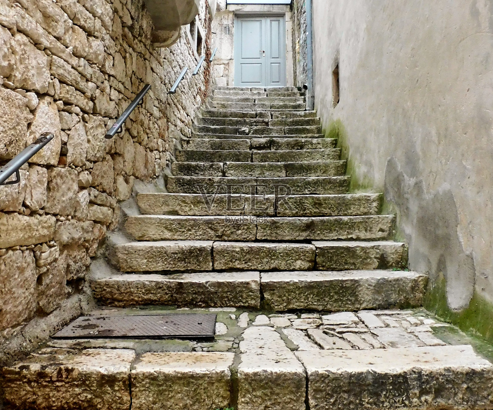 乡下的楼梯照片摄影图片