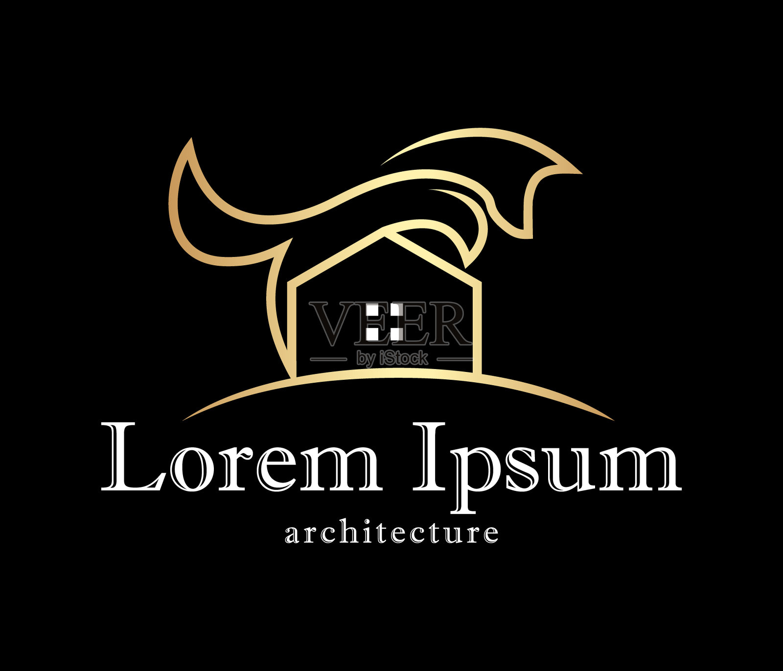 创意改造家居环保绿色环境健康森林Logo设计矢量插画图片素材