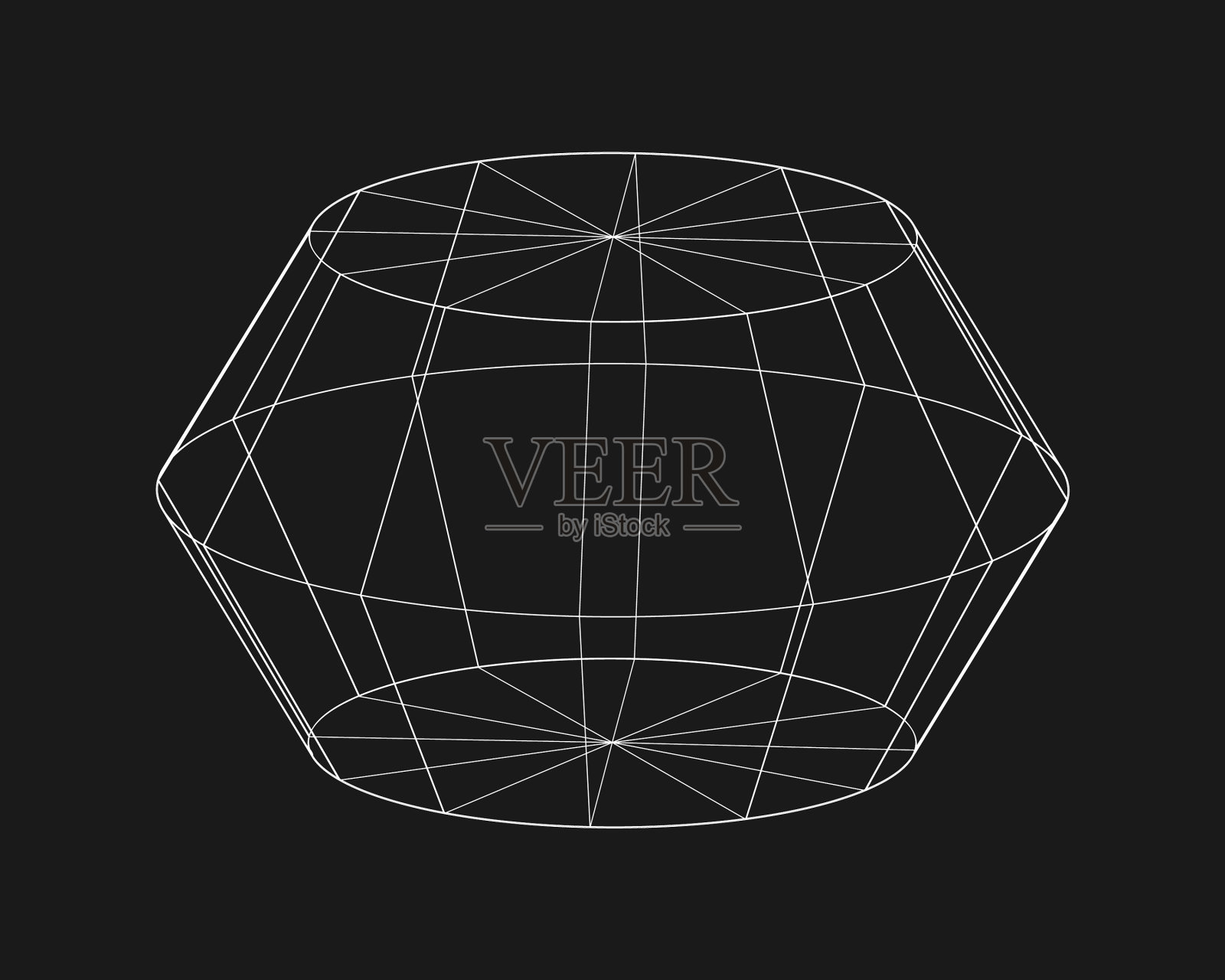 网络扭曲网格复古朋克设计元素插画图片素材