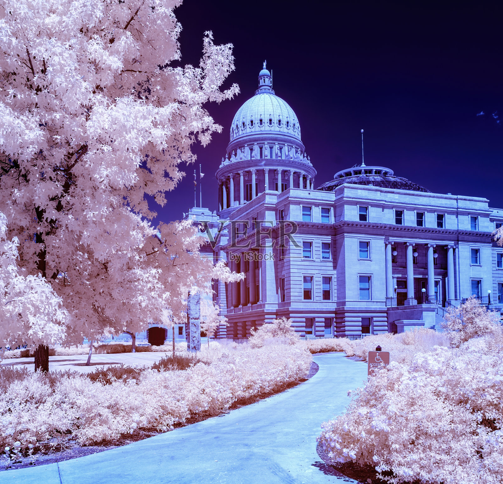 爱达荷州首府的推断图像照片摄影图片