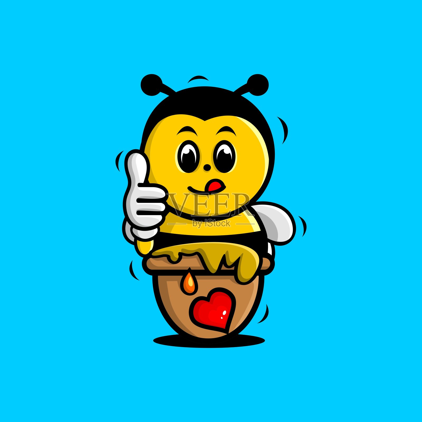 蜜蜂设计元素图片