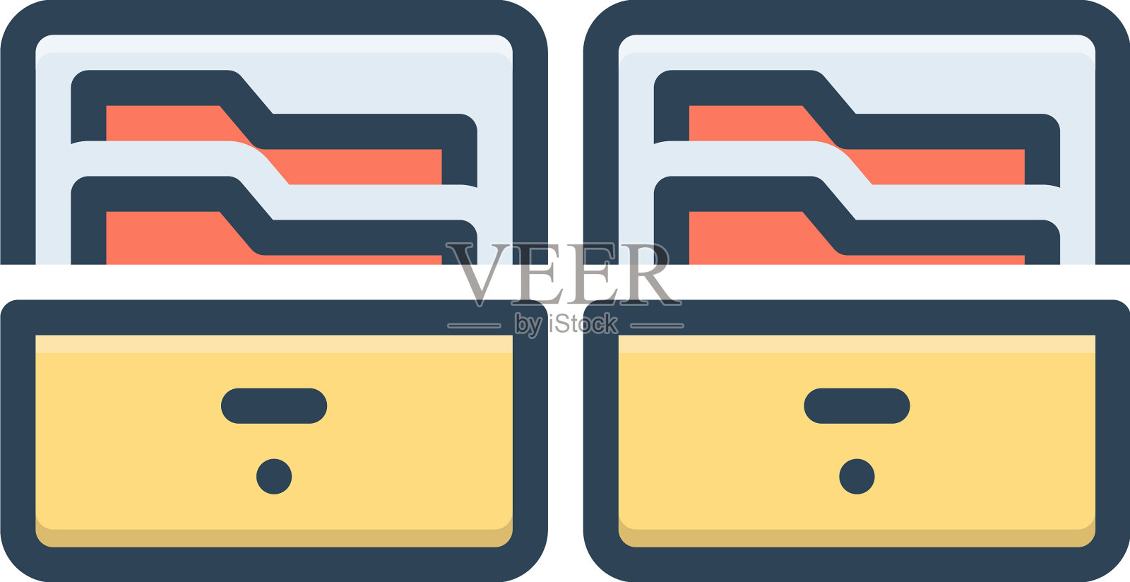 档案插画图片素材