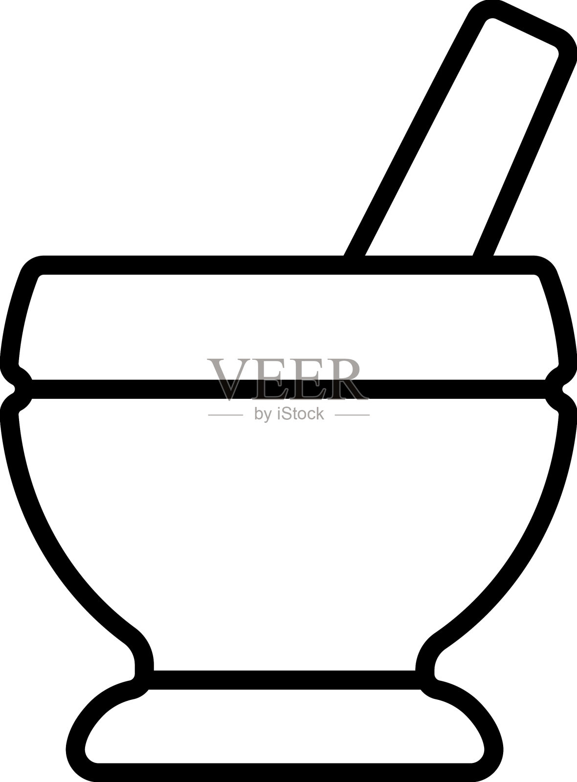 臼和杵图标设计元素图片