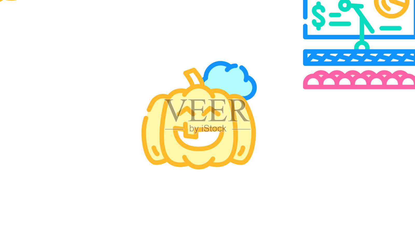 活动与节日无缝衔接的格局插画图片素材