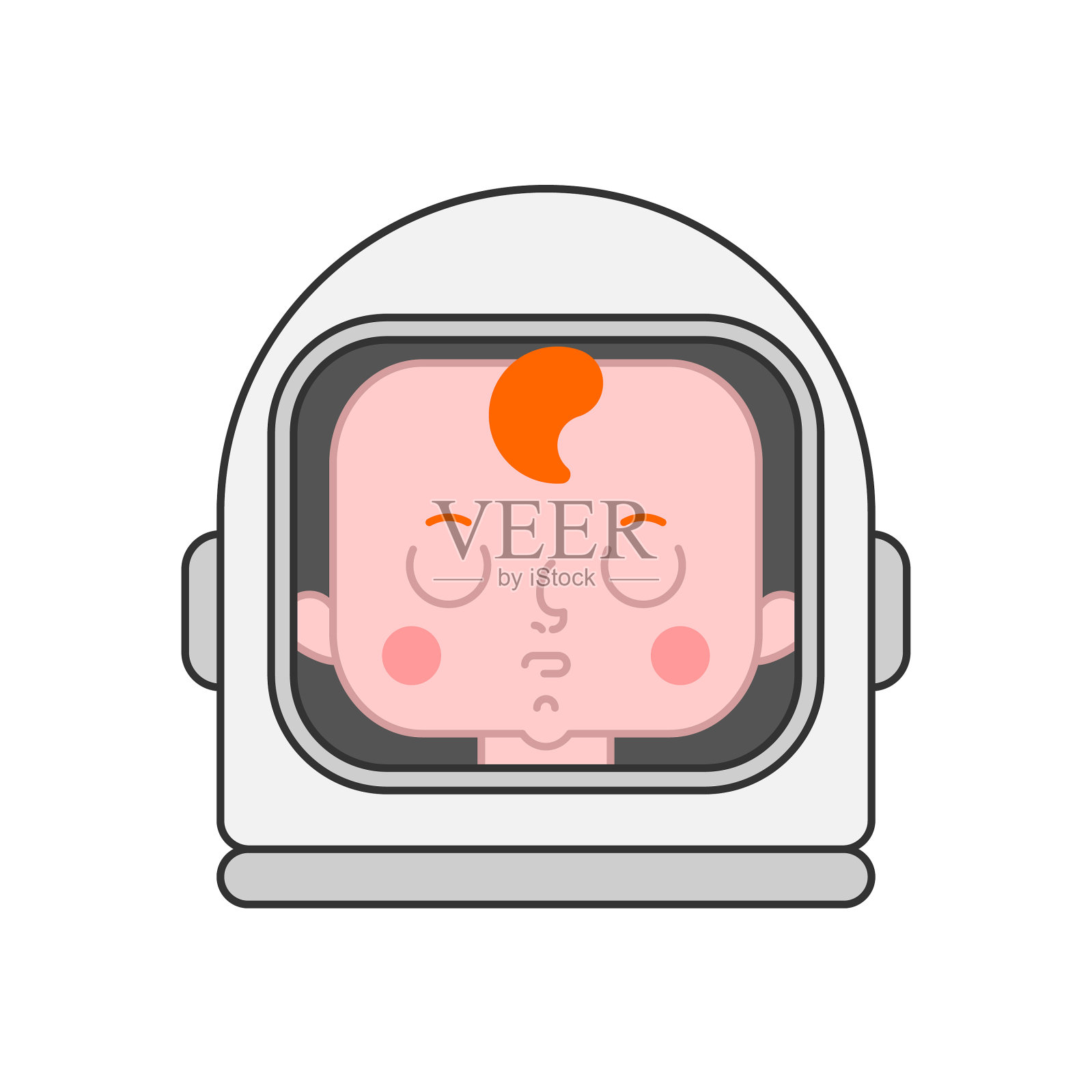 婴儿，宇航员，新生的宇航员，太空中的孩子设计元素图片