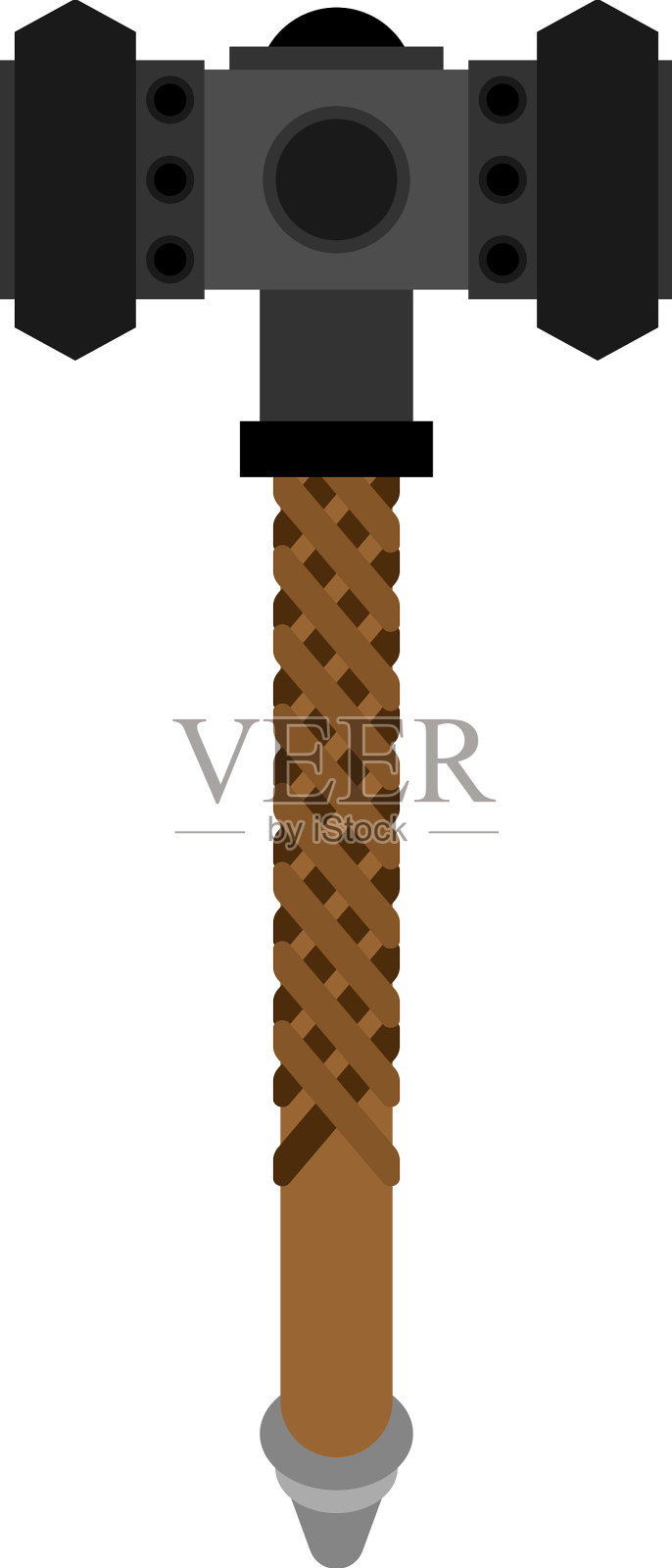 战锤孤立战斗侏儒武器设计元素图片