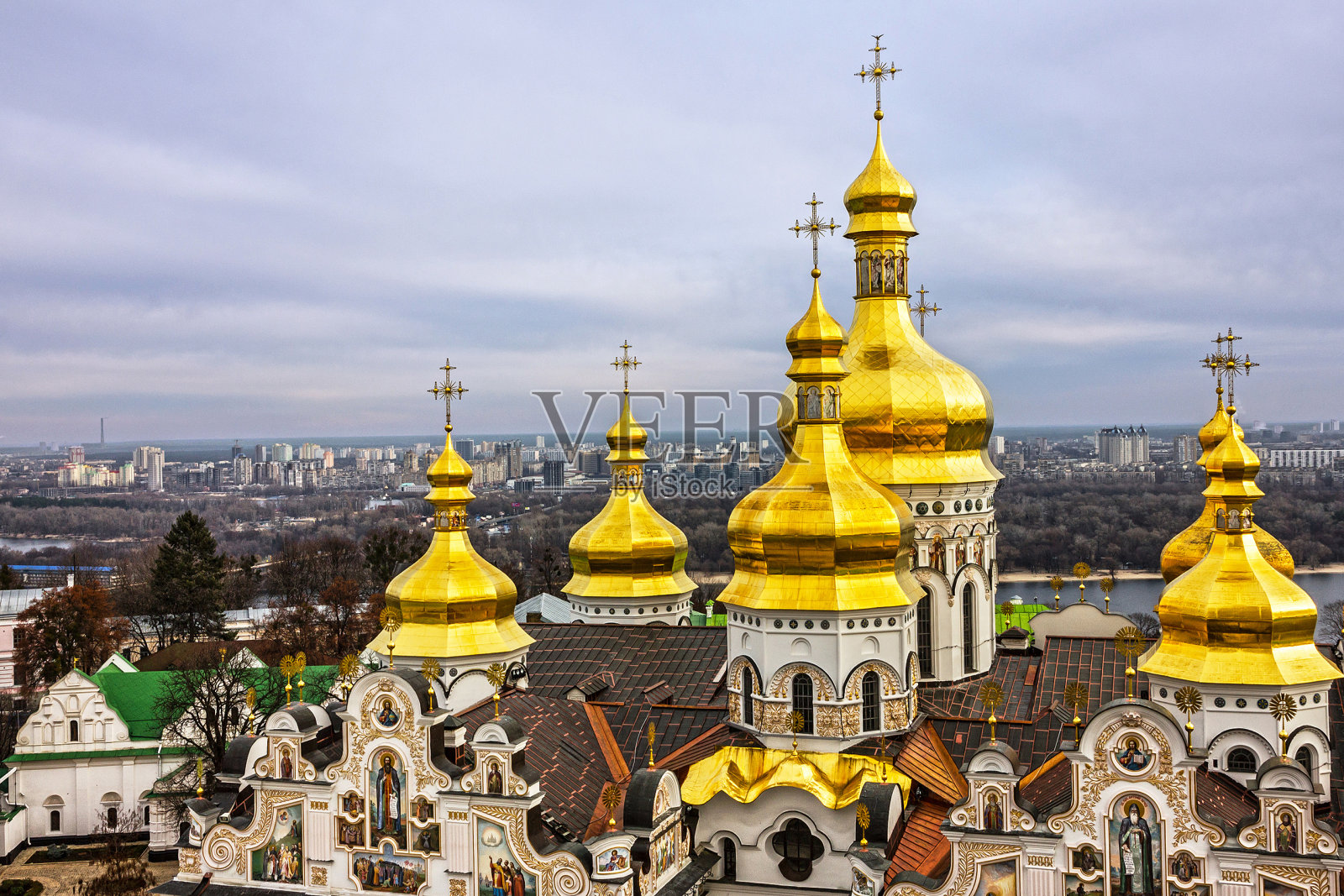 第聂伯河景观，基辅，乌克兰照片摄影图片