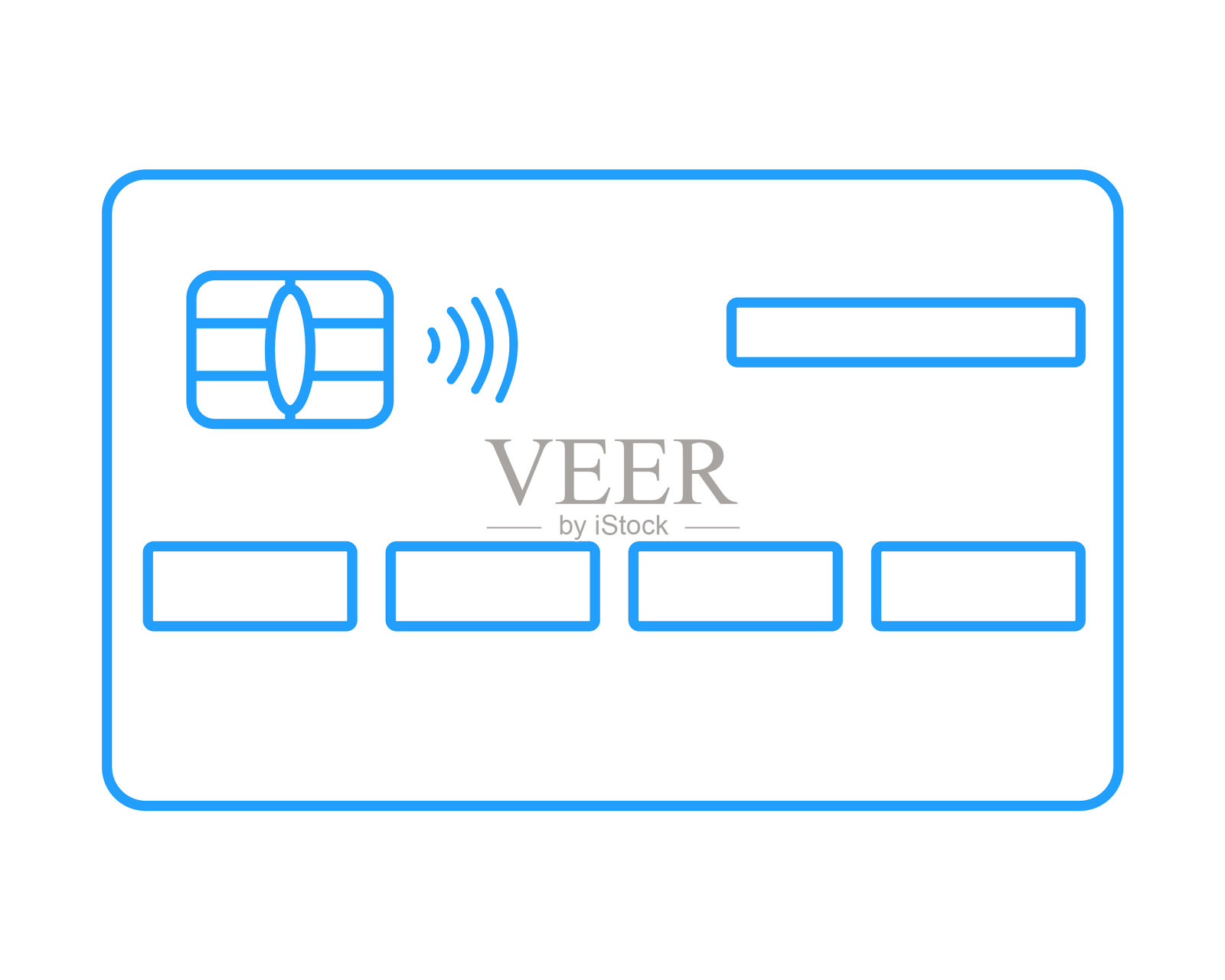 信用银行卡设计元素图片