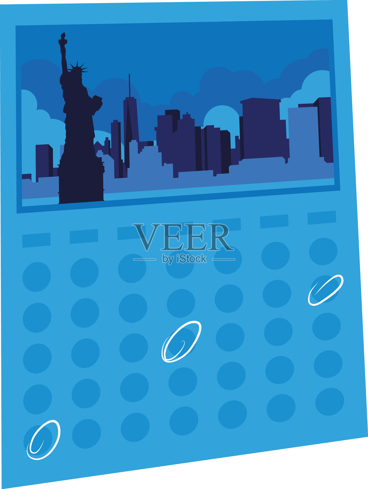 日历提醒日期设计元素图片