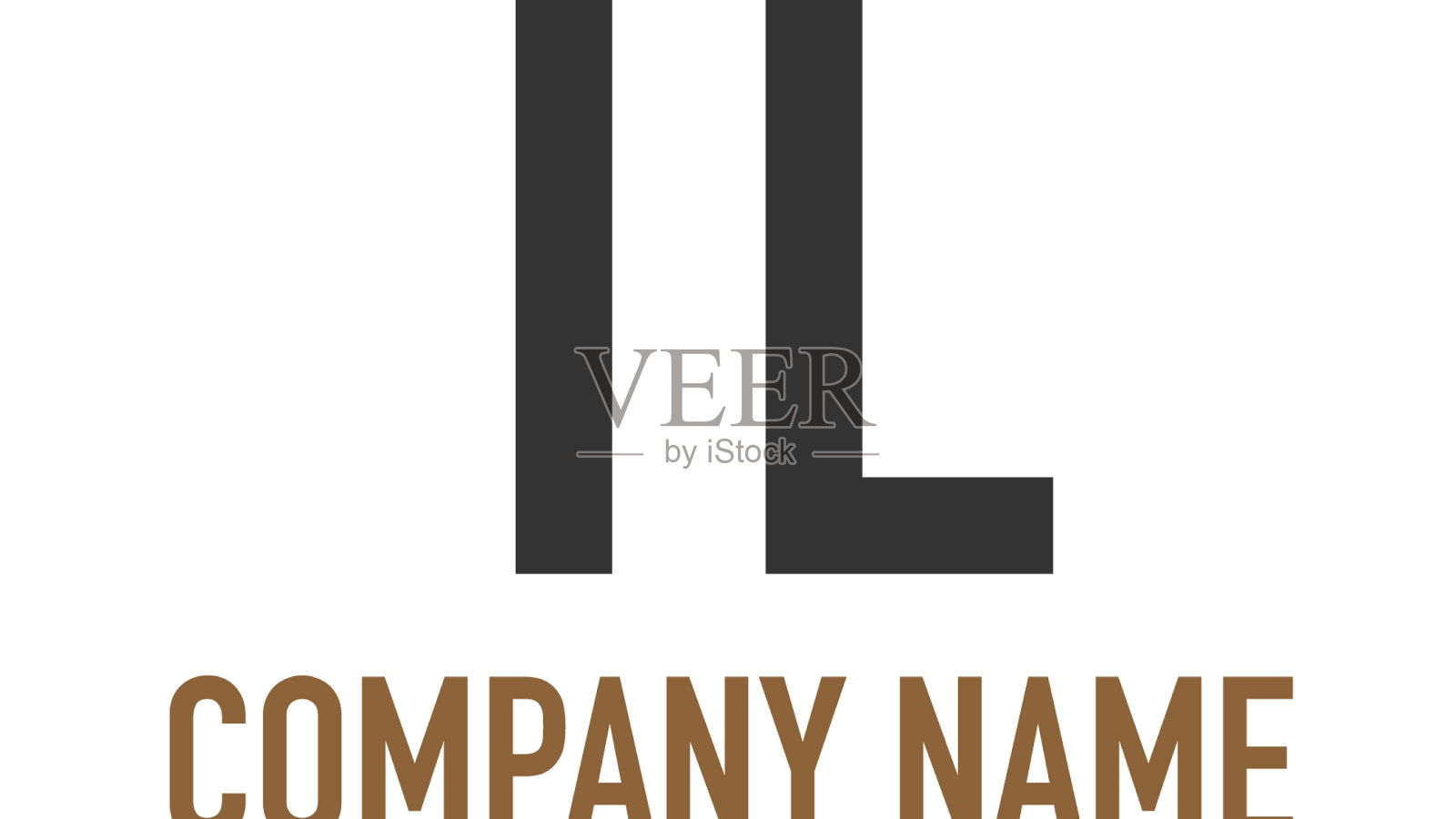 首字母tl复古圈线模板插画图片素材