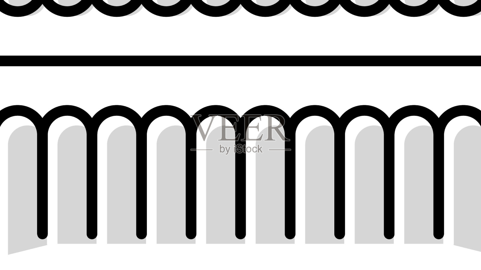 一次性塑料彩色图标设计元素图片