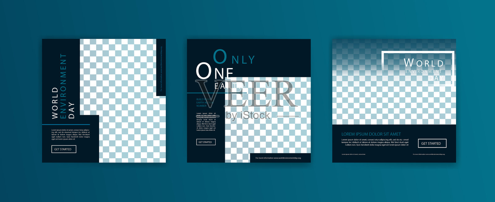 世界环境日的教育和运动插画图片素材