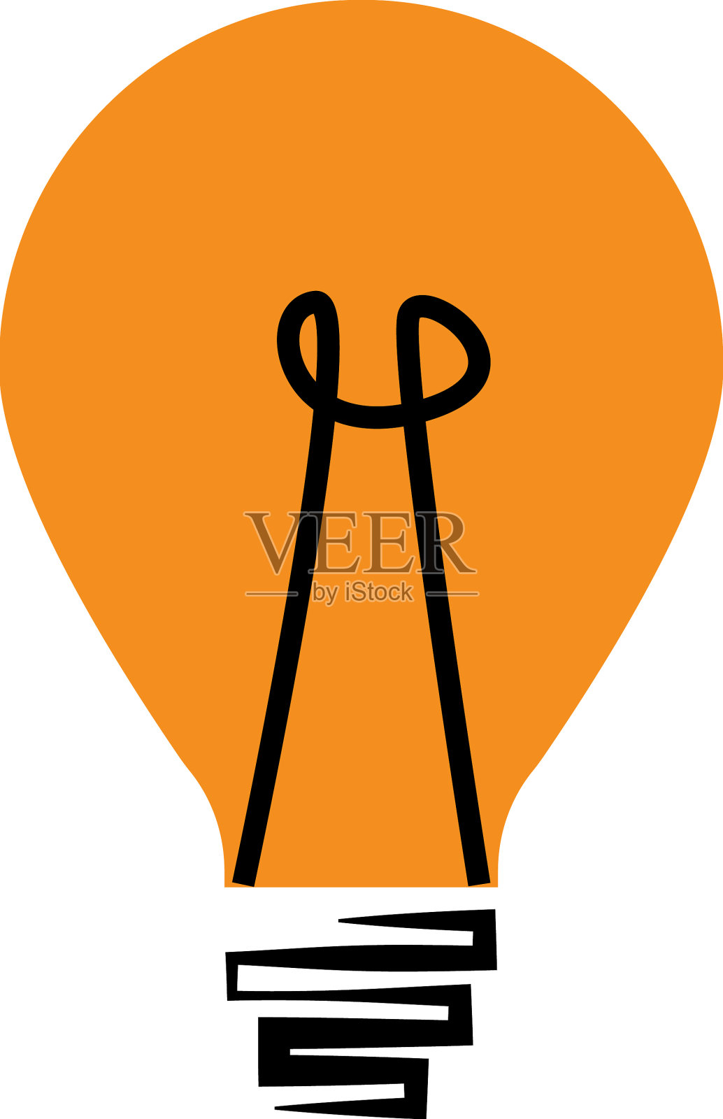 灯泡的标志图标素材