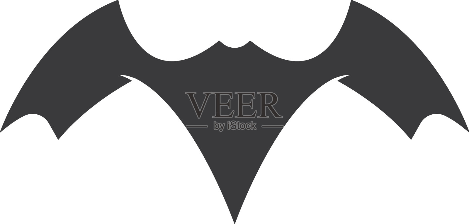 蝙蝠标志设计元素图片