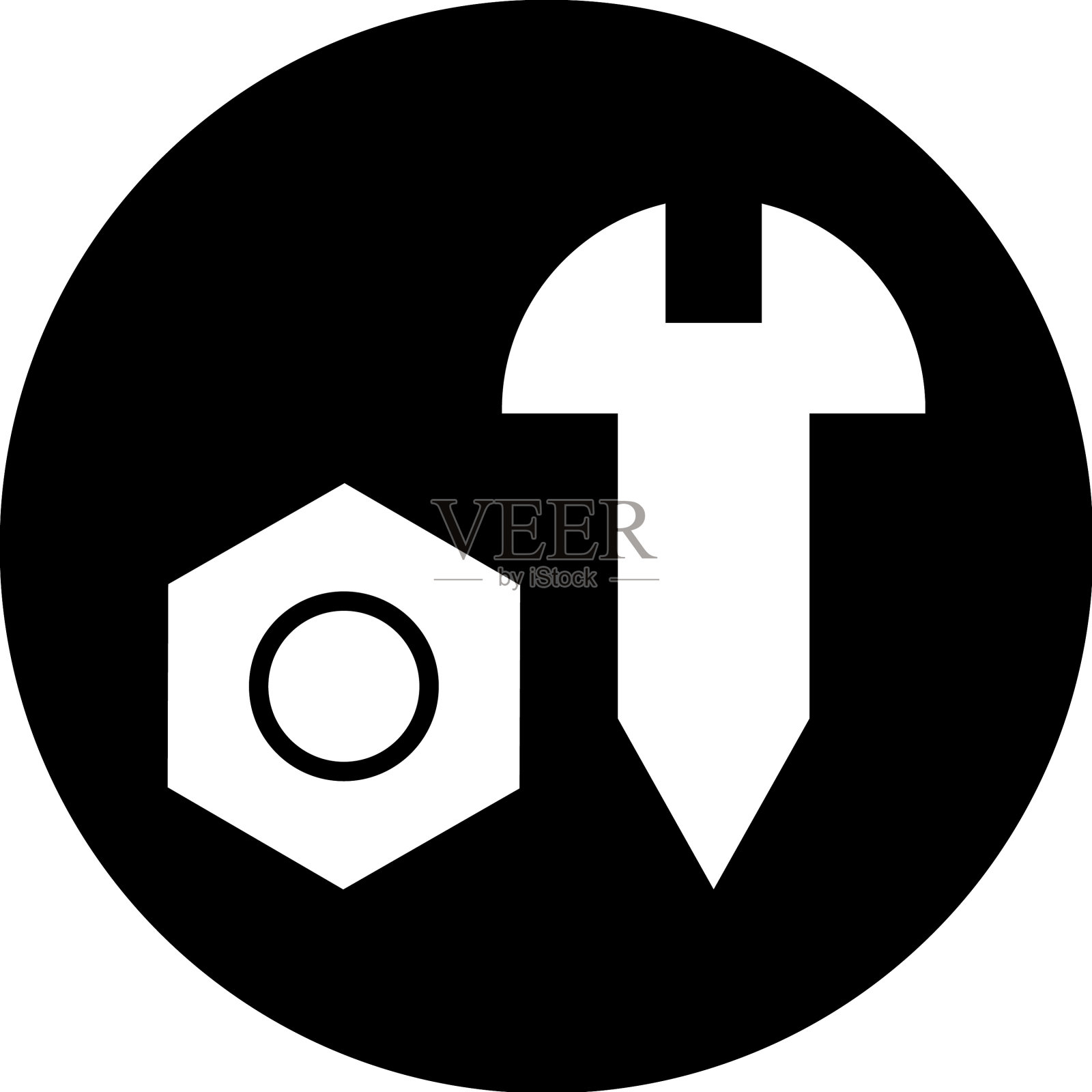 螺栓螺母的图标图标素材