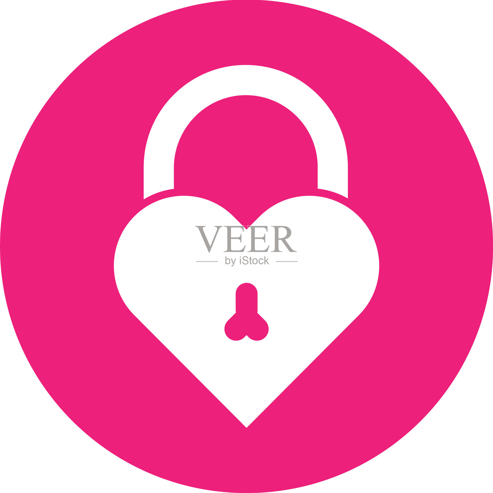 挂锁图标设计元素图片