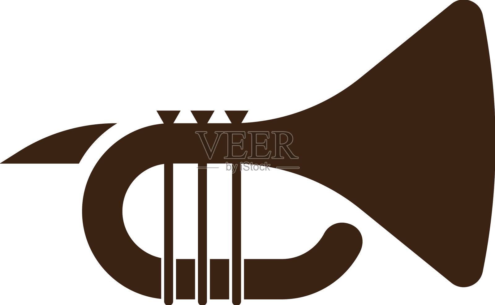 喇叭图标设计元素图片