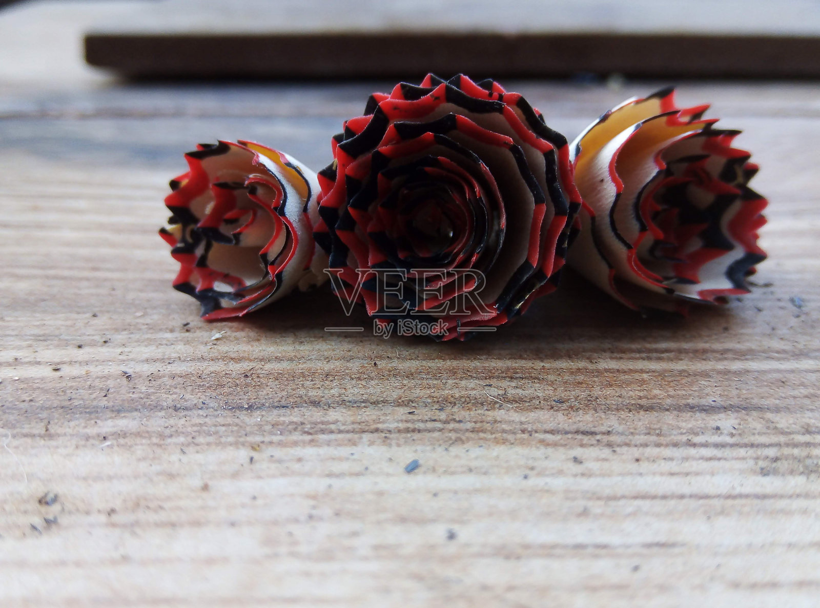 铅笔的玫瑰照片摄影图片