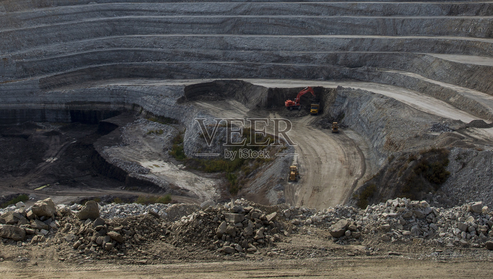 煤矿照片摄影图片