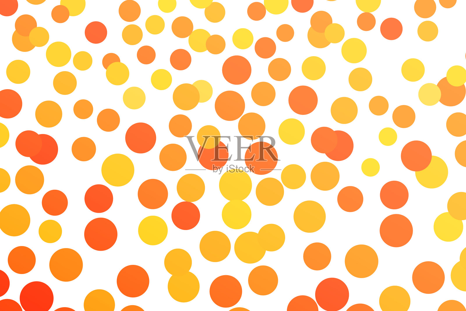 多色背景，彩色矢量纹理与圆圈。横幅飞溅的效果。用模糊的雨滴点缀的抽象插图。网页，横幅，海报，卡片的模式插画图片素材