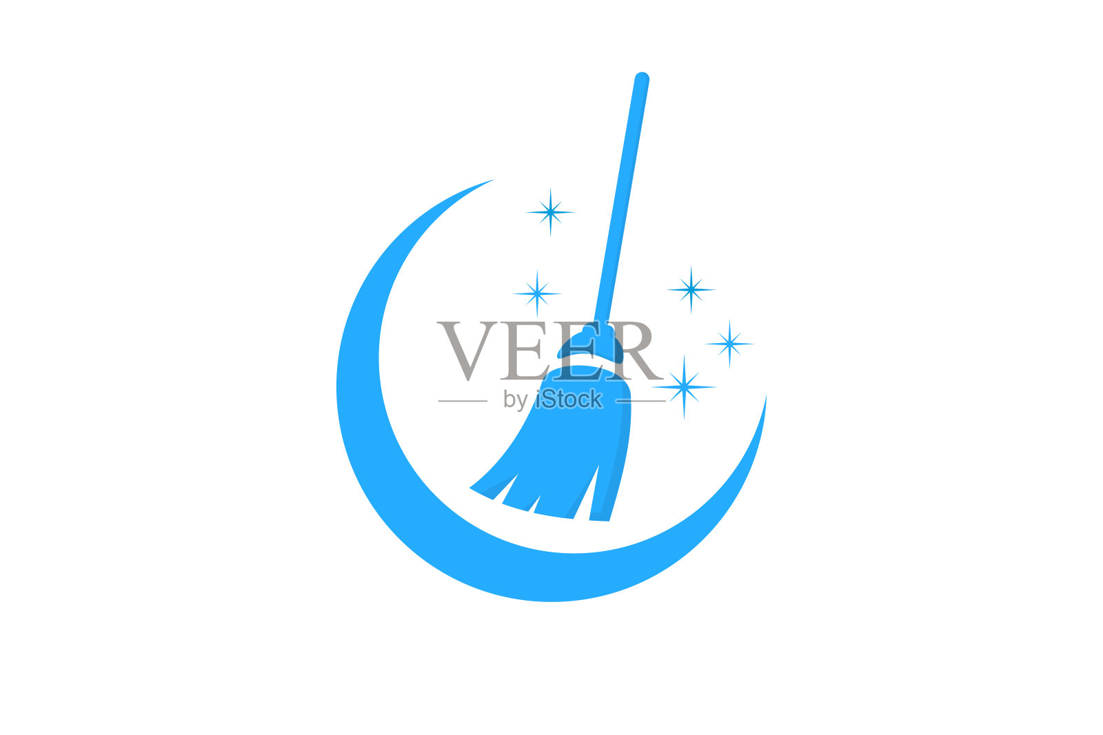 清洁标志矢量插图插画图片素材