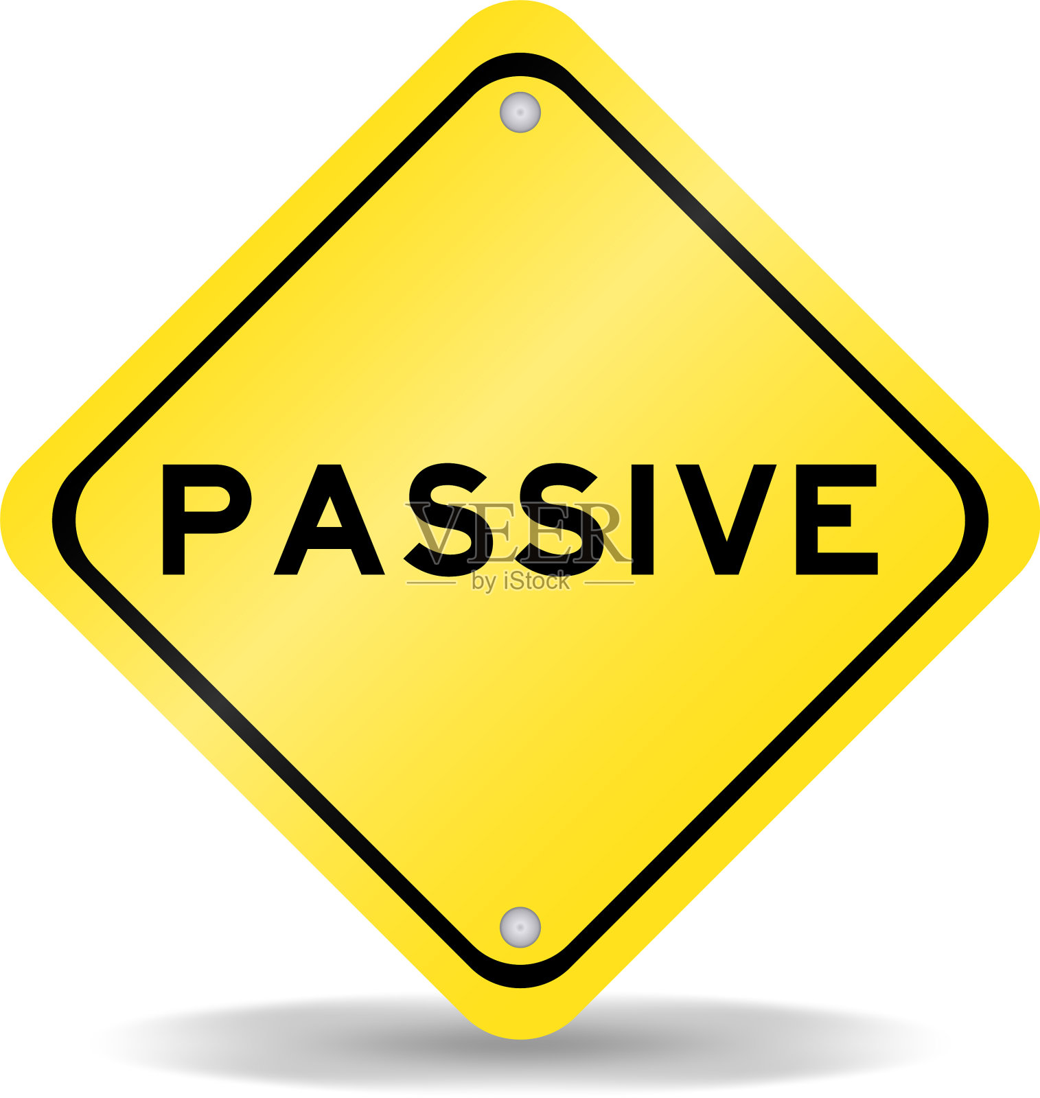 黄色带字运输标志设计元素图片