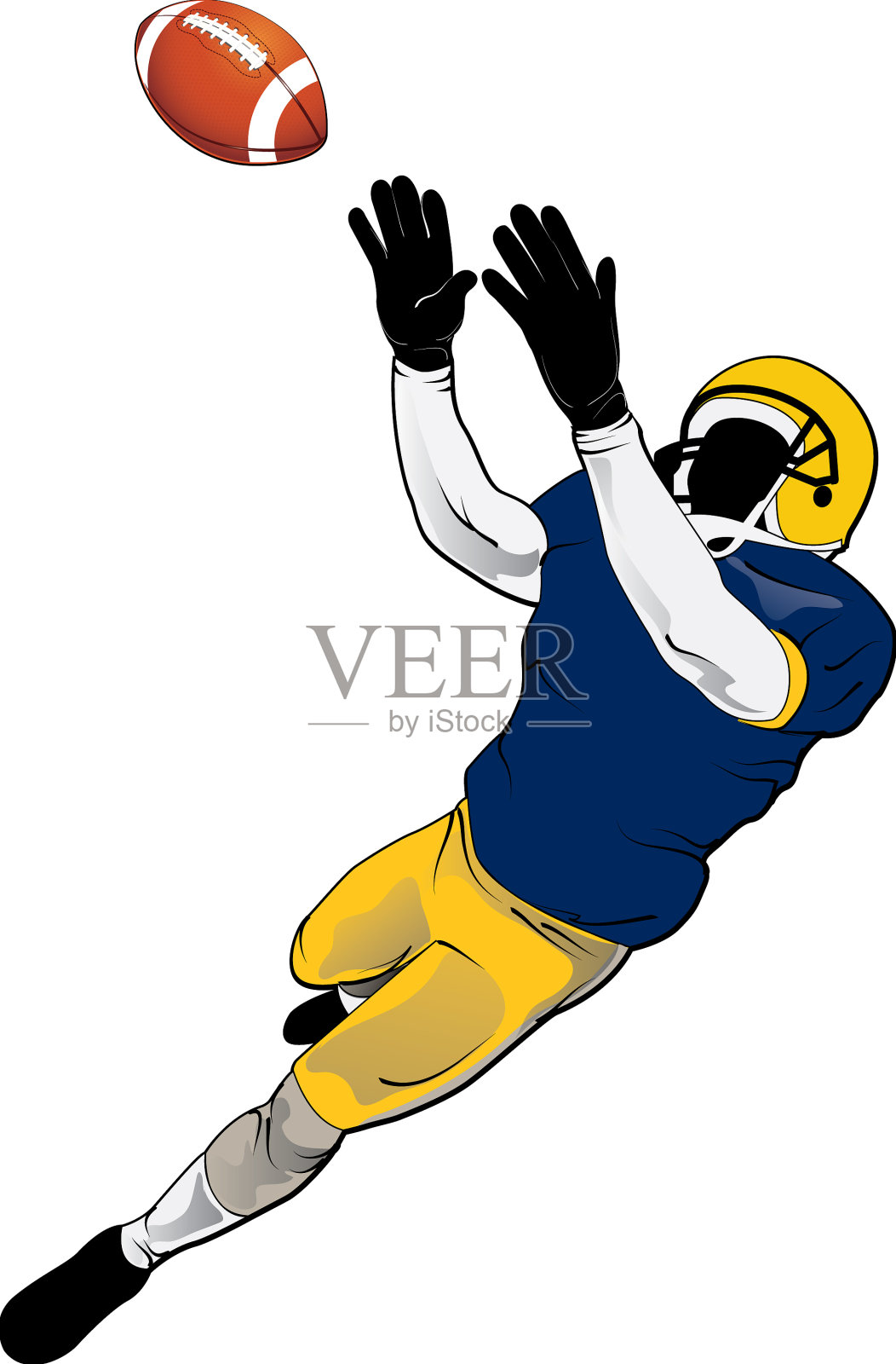 足球接收机设计元素图片