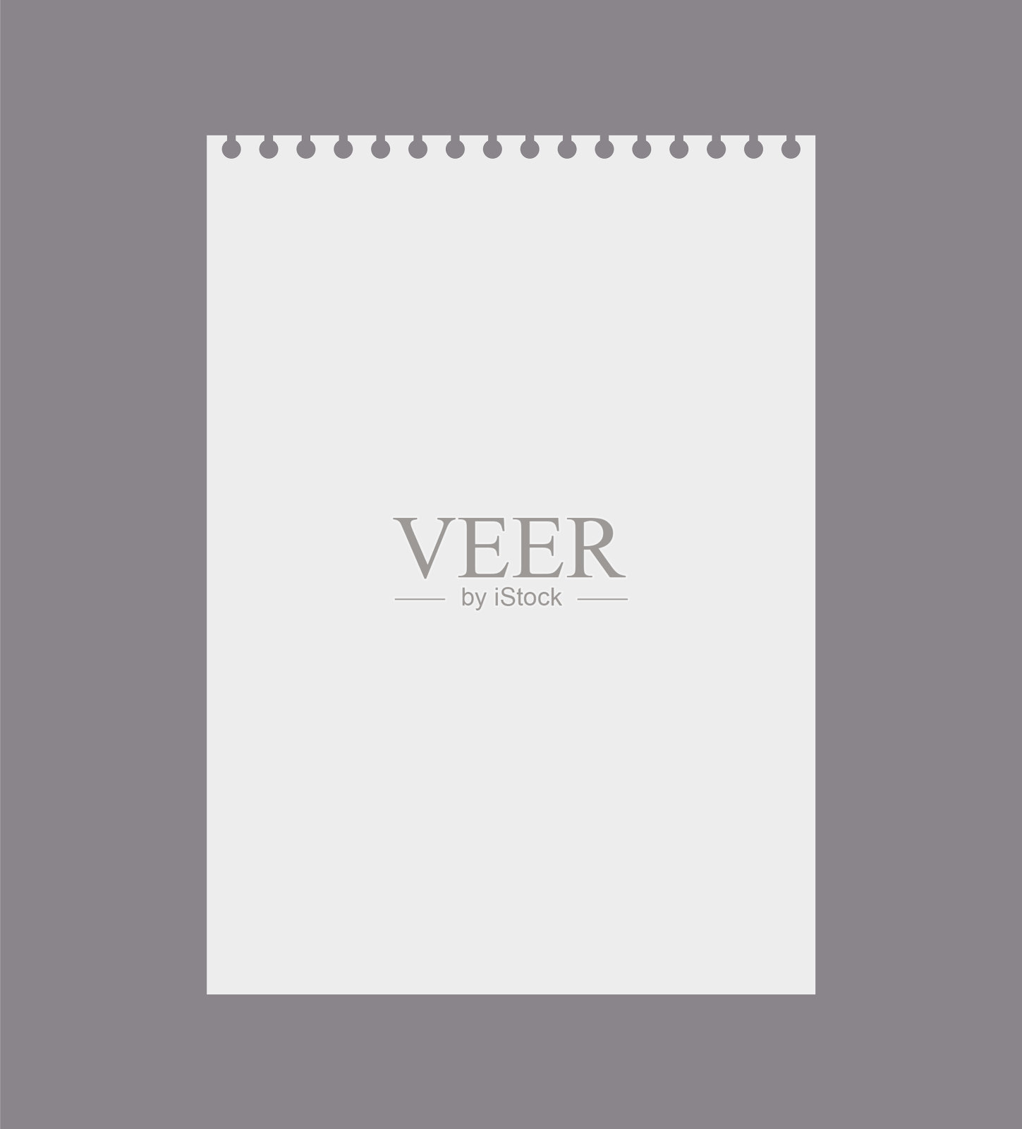 空白和空的笔记本片的笔记和备忘录插画图片素材