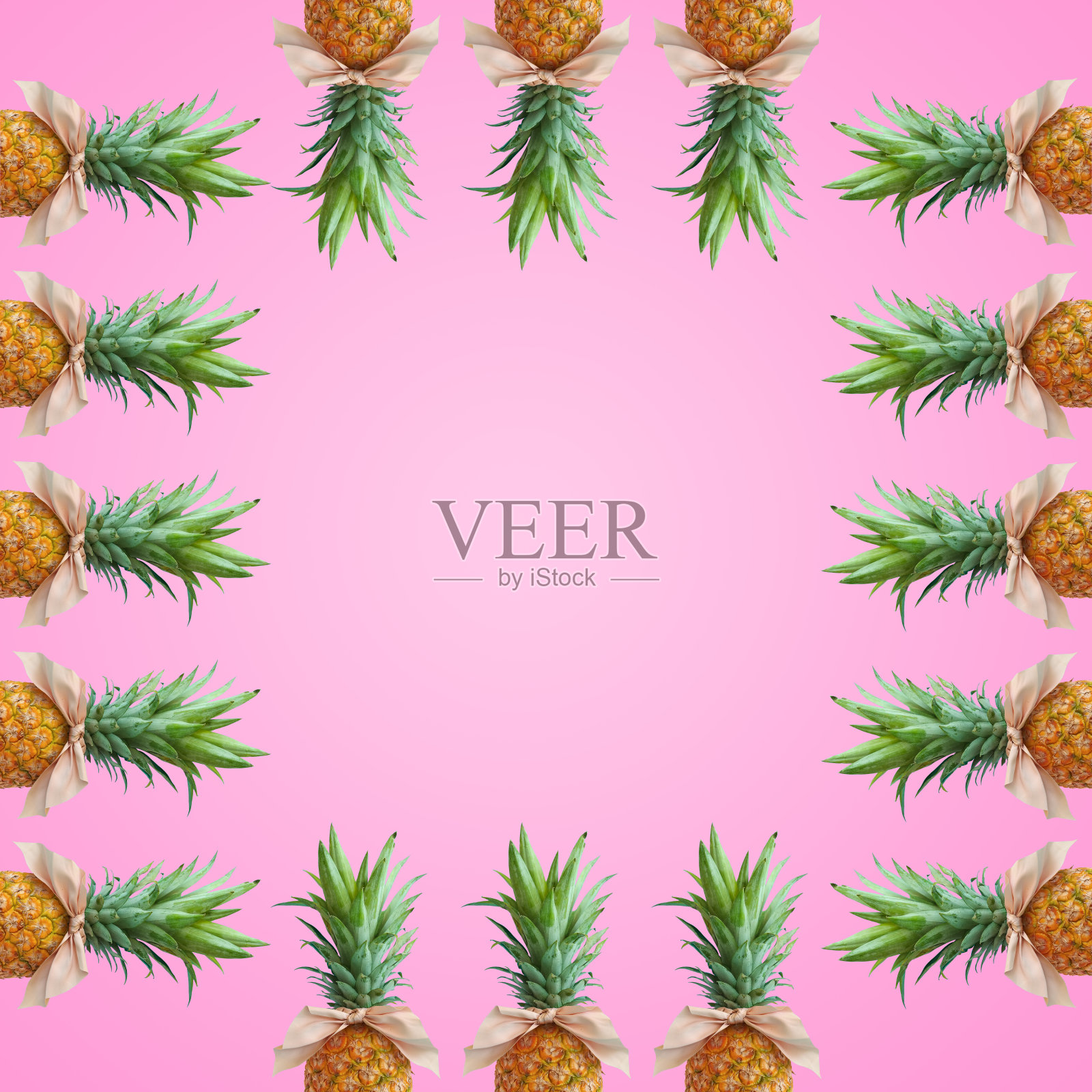 菠萝糖果架照片摄影图片