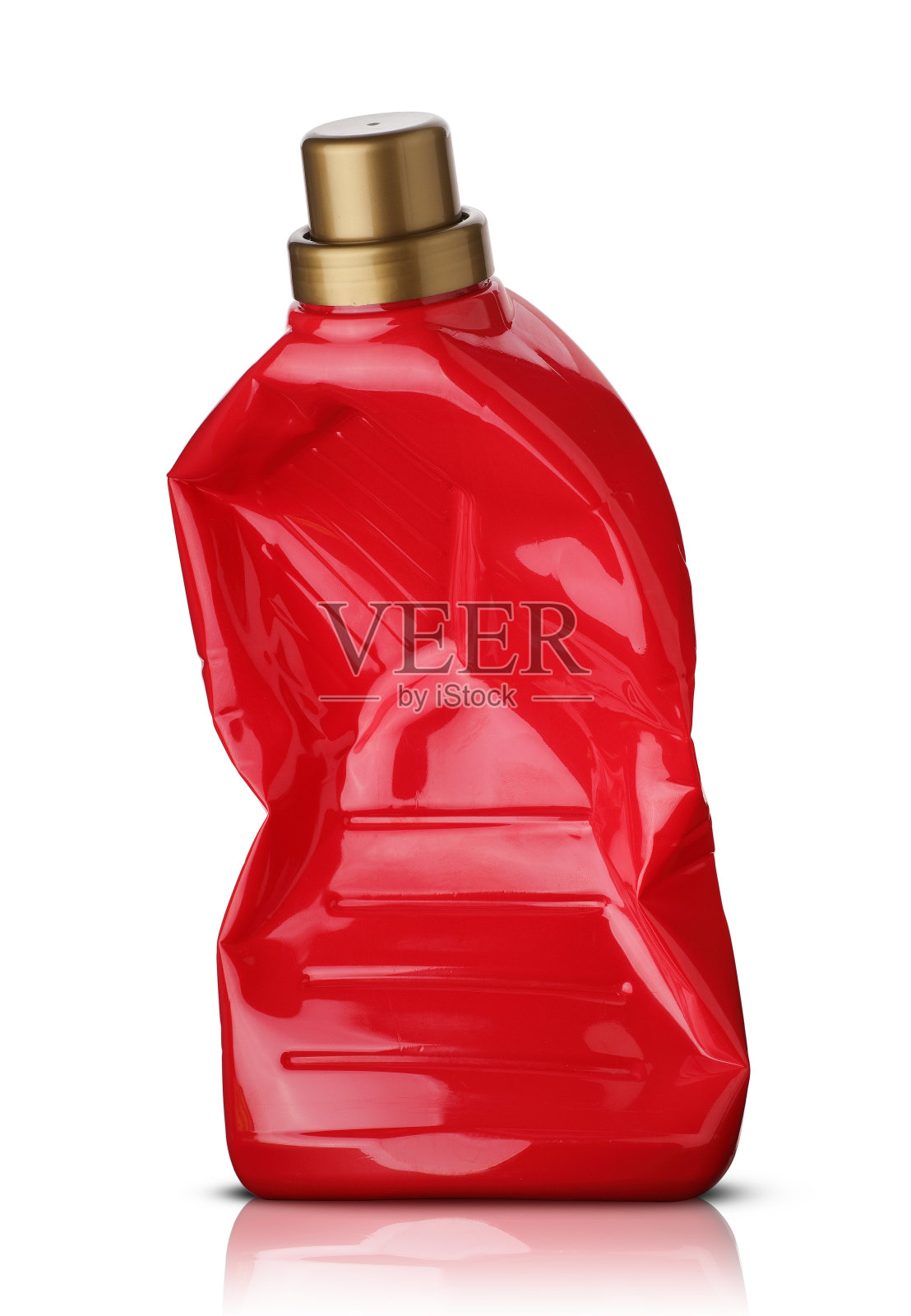 一大瓶红色洗衣液照片摄影图片