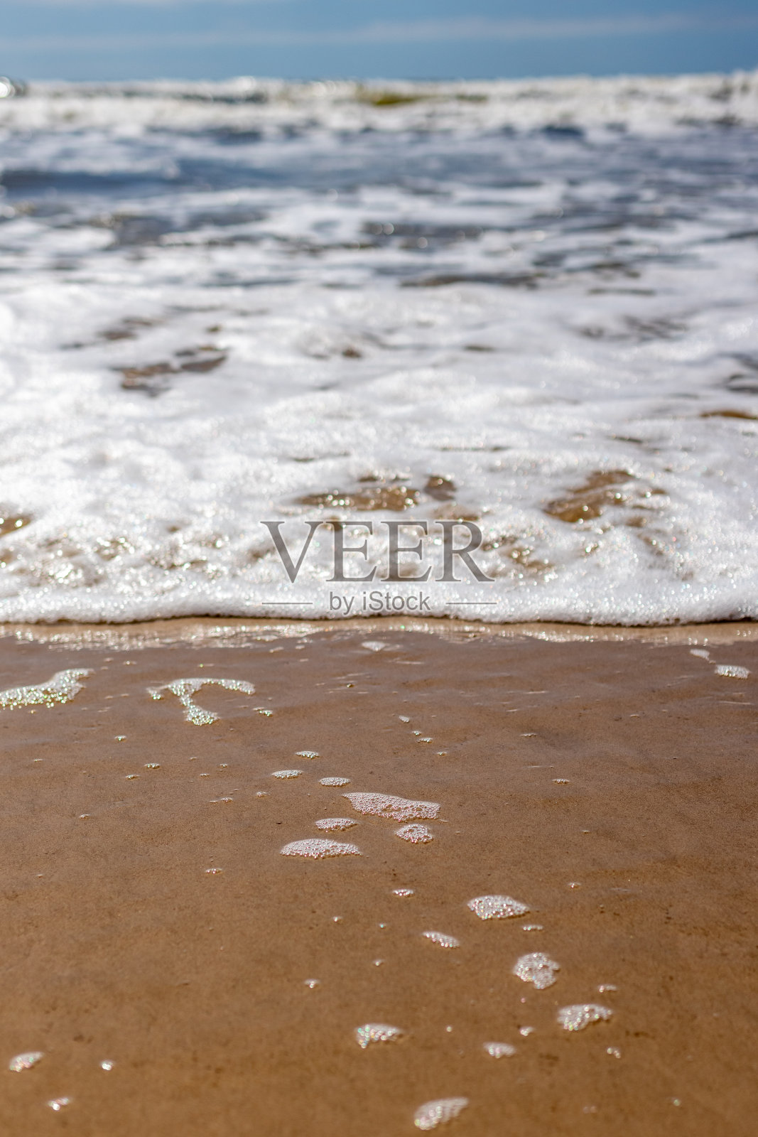 来自大海的小波浪照片摄影图片