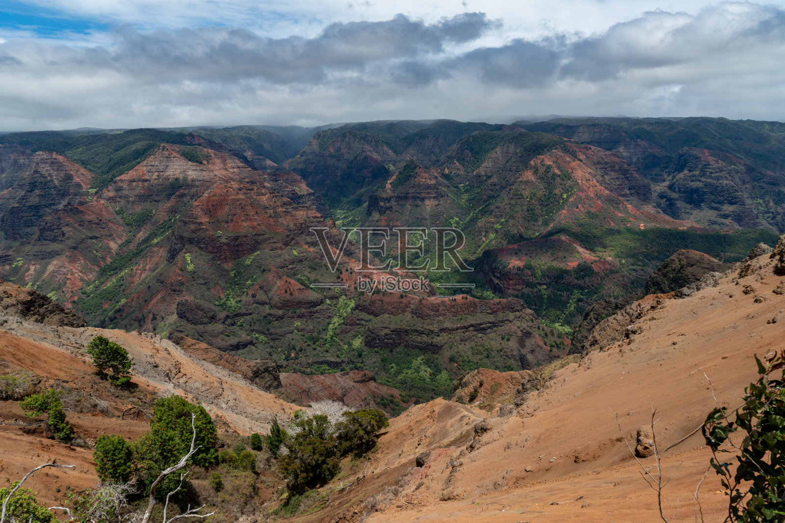 威美亚峡谷州立公园的峡谷景观照片摄影图片
